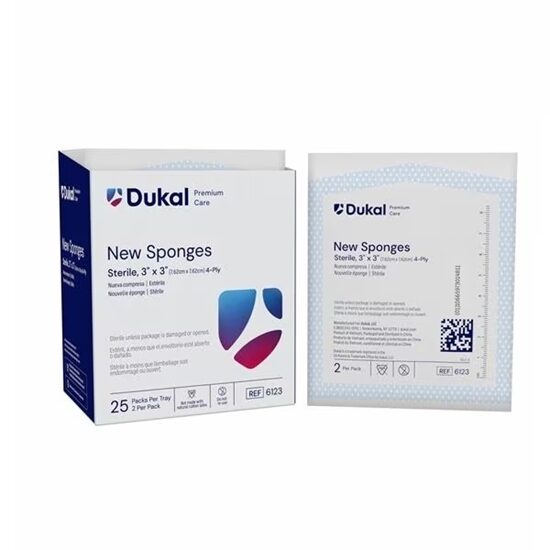 Curity NonWoven Sponge 3 x 3 50Box