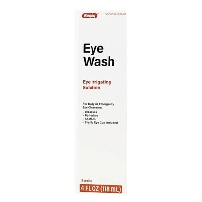 Eye Wash Irrigation Solution 4 oz, Each