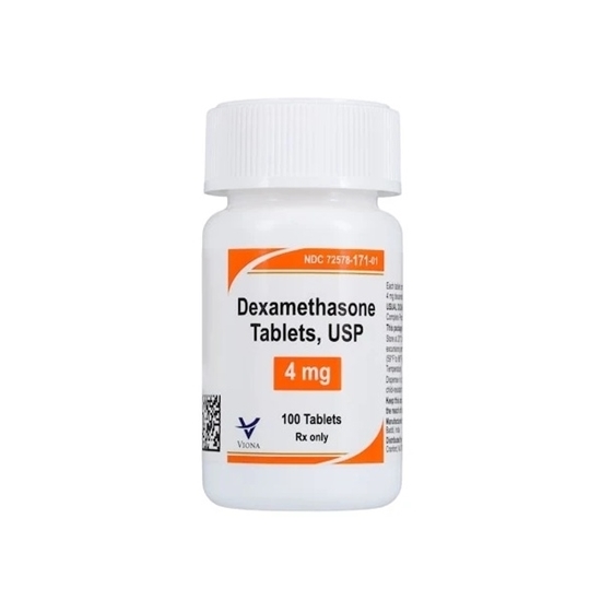Viona Dexamethasone 4 mg Tablets 100 Count