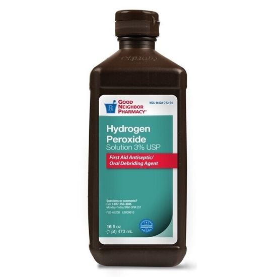 Hydrogen Peroxide Solution 3 16 oz Each