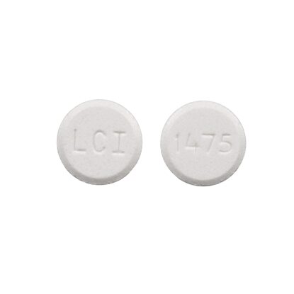 Lannett Diethylpropion HCl 25 mg Tablets, 100 Count