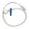 IV Extension Set Regular Bore Slide Clamp Female LuerLock LuerLock Latexfree DEHPfree 16 FlowStop Cap Each