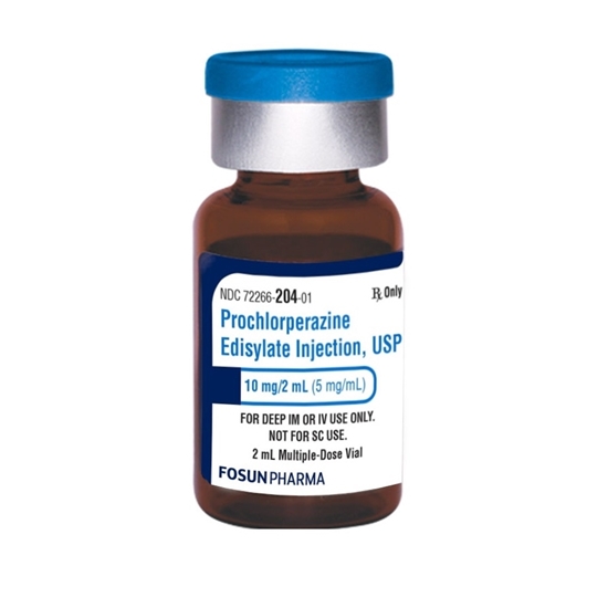 Prochlorperazine Edisylate Injection 5 mgmL Multi Dose Vial 2 mL 10Tray  Fosun