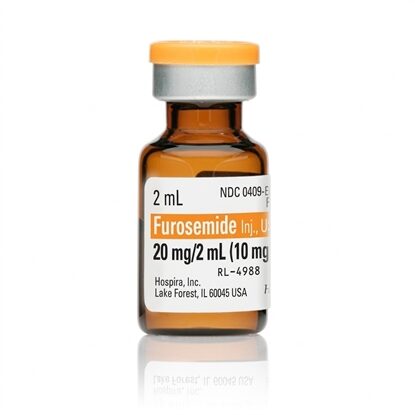 Furosemide Injection 10 mg/mL, Single Dose Vial 2mL, 25/Tray