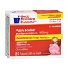 Acetaminophen Oral Childrens Pain Relief 160 mg Chewable Tablets 24 Count