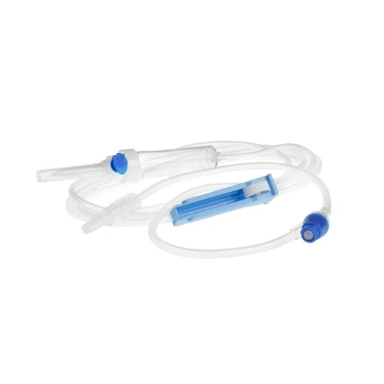 Primary IV Administration Set MedStream Gravity Without Ports 15 Micron Filter 20 DropsmL 92 Tubing 50Box
