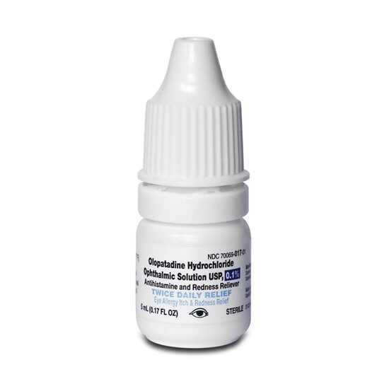 Olopatadine HCl 01 Ophthalmic Solution 5 mL Each