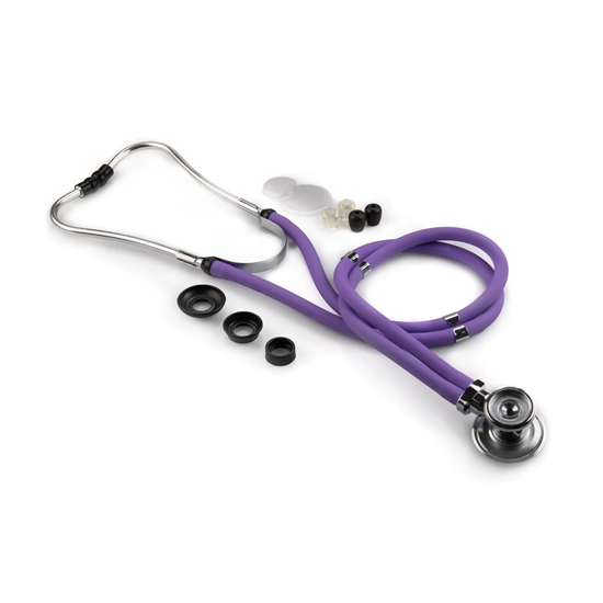 McKesson Lumeon General Exam Stethoscope Lavender 22 Tube Double Sided Chestpiece Each
