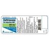 Ceftriaxone Injection 500mg Single Dose Vial 10 mL Each