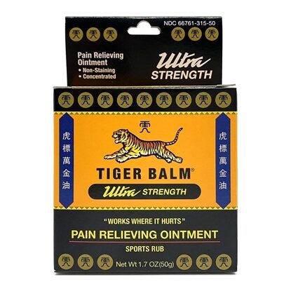 Tiger Balm Pain Relieving Ointment Ultra Strength 1.7 oz, Each
